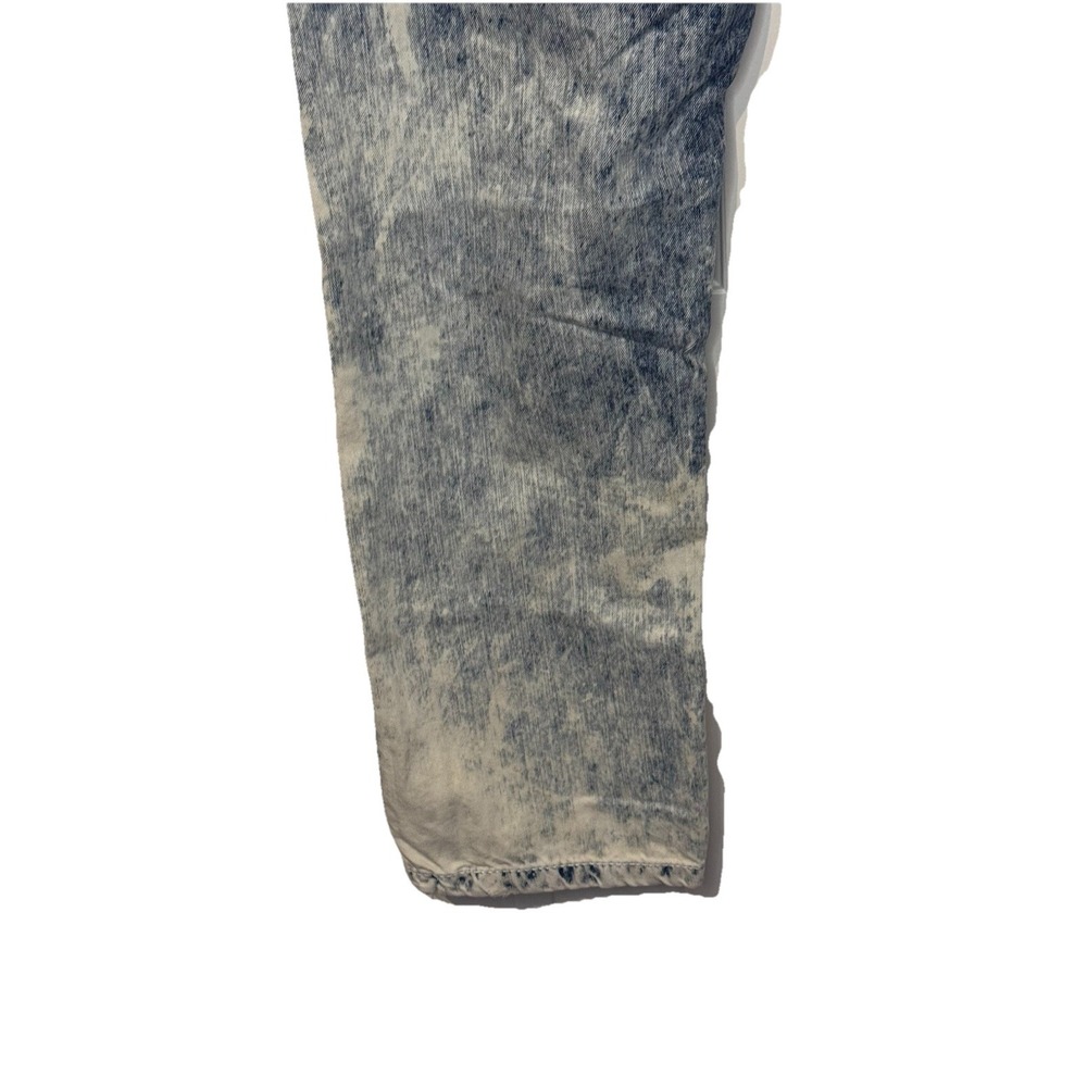 Smoke Rise Women's Jeans Straight Cut Hi-Rise  Acid Wash Denim‎ Cotton Sz.42X32 - Picture 8 of 9